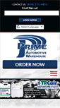 Mobile Screenshot of primeautomotive.com